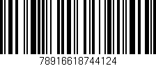 Código de barras (EAN, GTIN, SKU, ISBN): '78916618744124'