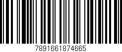Código de barras (EAN, GTIN, SKU, ISBN): '7891661874665'
