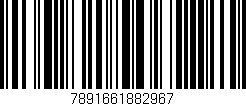 Código de barras (EAN, GTIN, SKU, ISBN): '7891661882967'