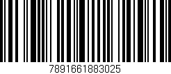 Código de barras (EAN, GTIN, SKU, ISBN): '7891661883025'