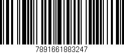 Código de barras (EAN, GTIN, SKU, ISBN): '7891661883247'