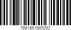 Código de barras (EAN, GTIN, SKU, ISBN): '7891661883292'