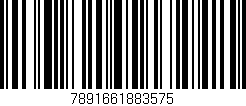 Código de barras (EAN, GTIN, SKU, ISBN): '7891661883575'