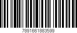 Código de barras (EAN, GTIN, SKU, ISBN): '7891661883599'