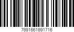 Código de barras (EAN, GTIN, SKU, ISBN): '7891661891716'