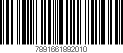 Código de barras (EAN, GTIN, SKU, ISBN): '7891661892010'