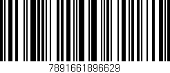 Código de barras (EAN, GTIN, SKU, ISBN): '7891661896629'
