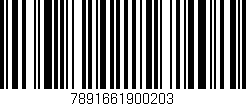 Código de barras (EAN, GTIN, SKU, ISBN): '7891661900203'
