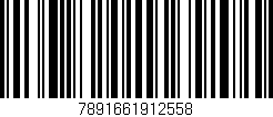 Código de barras (EAN, GTIN, SKU, ISBN): '7891661912558'