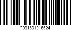 Código de barras (EAN, GTIN, SKU, ISBN): '7891661916624'