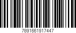 Código de barras (EAN, GTIN, SKU, ISBN): '7891661917447'
