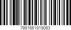 Código de barras (EAN, GTIN, SKU, ISBN): '7891661919083'