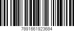Código de barras (EAN, GTIN, SKU, ISBN): '7891661923684'