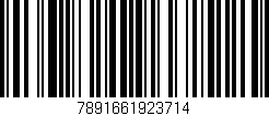 Código de barras (EAN, GTIN, SKU, ISBN): '7891661923714'