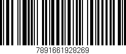 Código de barras (EAN, GTIN, SKU, ISBN): '7891661928269'