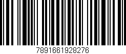 Código de barras (EAN, GTIN, SKU, ISBN): '7891661928276'
