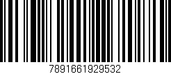 Código de barras (EAN, GTIN, SKU, ISBN): '7891661929532'