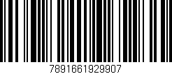 Código de barras (EAN, GTIN, SKU, ISBN): '7891661929907'