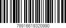 Código de barras (EAN, GTIN, SKU, ISBN): '78916619320990'