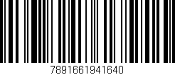 Código de barras (EAN, GTIN, SKU, ISBN): '7891661941640'