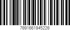 Código de barras (EAN, GTIN, SKU, ISBN): '7891661945228'