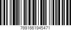Código de barras (EAN, GTIN, SKU, ISBN): '7891661945471'
