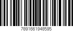 Código de barras (EAN, GTIN, SKU, ISBN): '7891661948595'