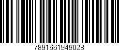 Código de barras (EAN, GTIN, SKU, ISBN): '7891661949028'