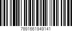 Código de barras (EAN, GTIN, SKU, ISBN): '7891661949141'