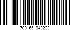 Código de barras (EAN, GTIN, SKU, ISBN): '7891661949233'