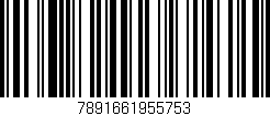 Código de barras (EAN, GTIN, SKU, ISBN): '7891661955753'
