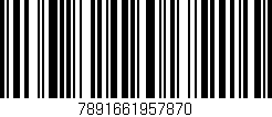 Código de barras (EAN, GTIN, SKU, ISBN): '7891661957870'