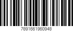 Código de barras (EAN, GTIN, SKU, ISBN): '7891661960948'