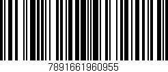 Código de barras (EAN, GTIN, SKU, ISBN): '7891661960955'