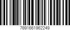 Código de barras (EAN, GTIN, SKU, ISBN): '7891661962249'