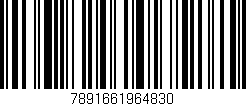 Código de barras (EAN, GTIN, SKU, ISBN): '7891661964830'
