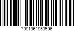 Código de barras (EAN, GTIN, SKU, ISBN): '7891661968586'