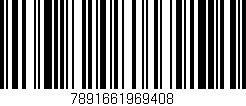 Código de barras (EAN, GTIN, SKU, ISBN): '7891661969408'