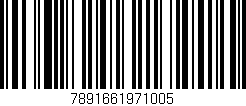 Código de barras (EAN, GTIN, SKU, ISBN): '7891661971005'