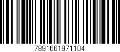 Código de barras (EAN, GTIN, SKU, ISBN): '7891661971104'