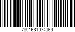 Código de barras (EAN, GTIN, SKU, ISBN): '7891661974068'
