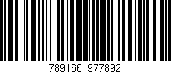 Código de barras (EAN, GTIN, SKU, ISBN): '7891661977892'