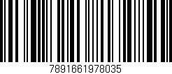 Código de barras (EAN, GTIN, SKU, ISBN): '7891661978035'