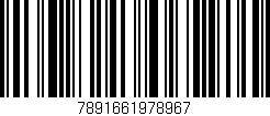 Código de barras (EAN, GTIN, SKU, ISBN): '7891661978967'