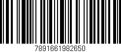 Código de barras (EAN, GTIN, SKU, ISBN): '7891661982650'