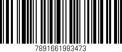 Código de barras (EAN, GTIN, SKU, ISBN): '7891661983473'