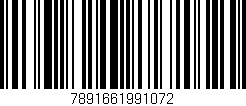 Código de barras (EAN, GTIN, SKU, ISBN): '7891661991072'