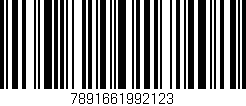 Código de barras (EAN, GTIN, SKU, ISBN): '7891661992123'