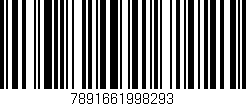 Código de barras (EAN, GTIN, SKU, ISBN): '7891661998293'