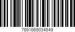 Código de barras (EAN, GTIN, SKU, ISBN): '7891669034849'
